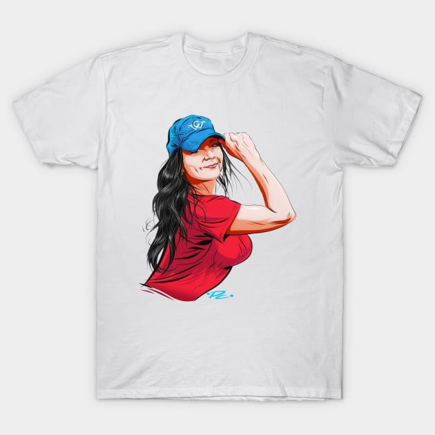 Gretchen Wilson - An illustration by Paul Cemmick T-Shirt by PLAYDIGITAL2020